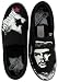 DRAVEN Che Guevara Unity Mens Slip On Canvas Portrait Shoes Black/White