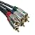 Fisual Component Video Cable - 2m - Pro Install Series
