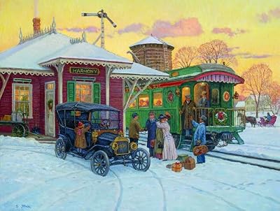 Harmony Station 500pc Jigsaw Puzzle by Lee Stroncek