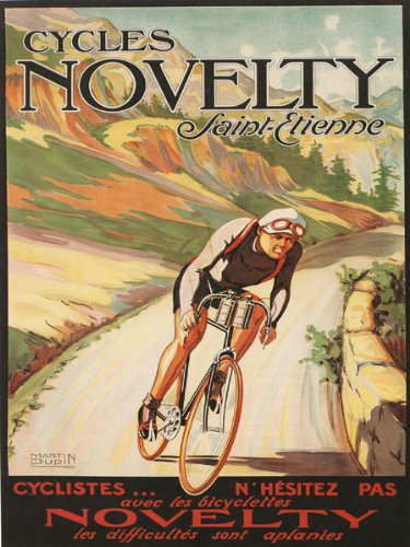 Bicycle Cycles Cyclists Racing Race Novelty Saint Etienne Bike French France 12
