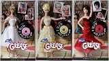 PINK LABEL COLLECTION GREASE BARBIE SET OF 3