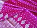PINK INDIAN BOLLYWOOD WEDDING SILK SARI SAREE FABRIC