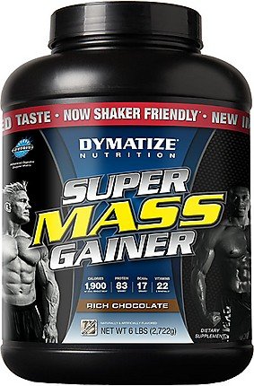 Dymatize Super Mass Gainer Chocolate 6 lbs (2,722g)