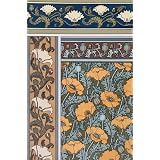 Poppies wallpaper, by Eugene Samuel Grasset (Print On Demand)