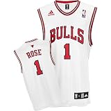Derrick Rose Chicago Bulls White Youth Replica Adidas NBA Jersey