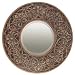 Scroll Framed Round Mirror from Destination Lighting