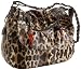 Jessica Simpson Rodeo Show Messenger,Leopard,one size
