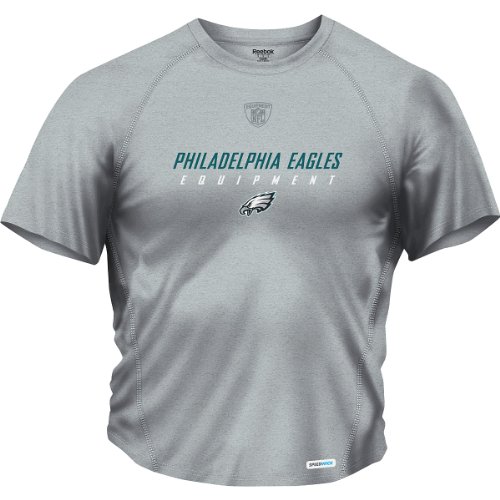 Reebok Philadelphia Eagles Equipment Short Sleeve Speedwick Small