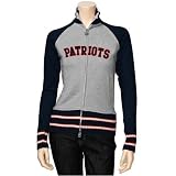 Touch by Alyssa Milano New England Patriots Ash Ladies French Terry Full Zip Jacket