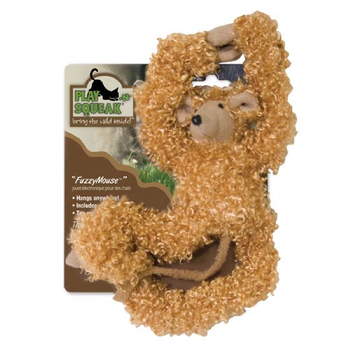 Our Pets CT-10168 Play-N-Squeak Fuzzy Mouse Cat Toy