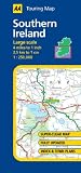 AA Touring Map Southern Ireland (Aa Atlases and Maps)
