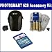HP PhotoSmart 620 Digital Camera Accessory Kit includes: KSD2GB Memory Card, SB257 Charger, SDC-22 Case