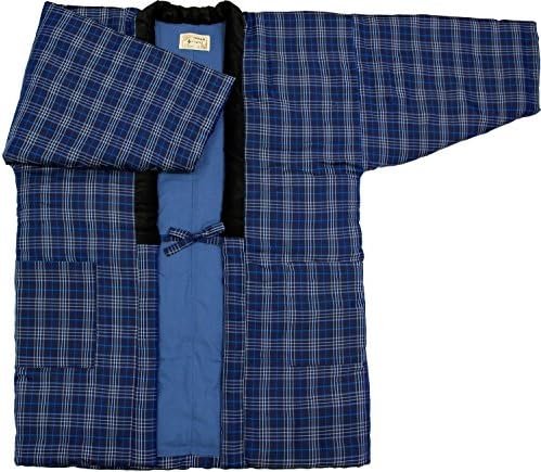 Japanese Kimono Hanten Warm Wear Winter Jacket Free size 102 Made in JAPAN