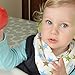 Baby Bandana Bibs By Little Cheeky (set of 4) Pure Cotton-Absorbent-Unisex-Adjustable-with non-metal Snaps