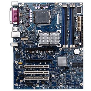 51ccaN5aMtL Intel D955XBK I955X Socket 775 ATX Motherboard with Sound LAN & RAID
