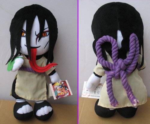Naruto Orochimaru 12 plush + Pin