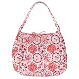 Xhilaration Slouchy Hobo Bag - Pink Hibiscus Print