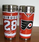 Claude Giroux Philadelphia Flyers 16oz Travel Tumbler Mug