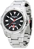Jorg Gray Solid Stainless Steel Bracelet Black Dial Men’s watch #JG9100-21
