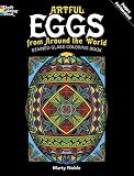 Artful Eggs from Around the World Stained Glass Coloring Book (Dover Design Stained Glass Coloring Book)