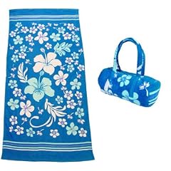 Capelli New York Strandset Tuch/Tasche, blue combo