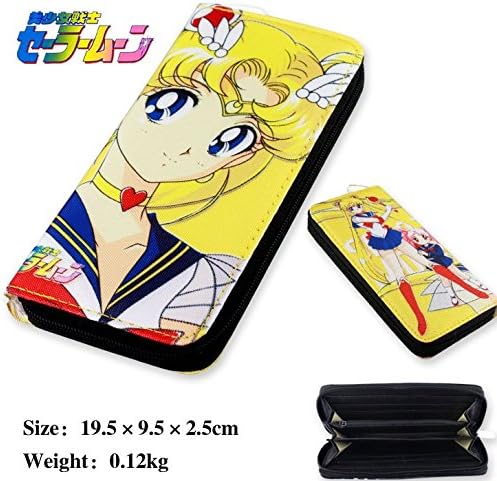 Sailor Moon Long Wallet Leather Bag Purse Wallet #1