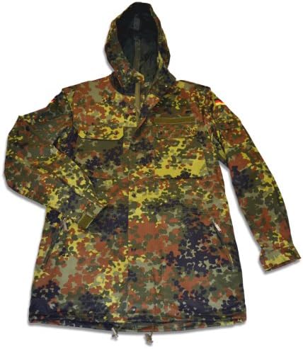 New German Flecktarn Camouflage Parka