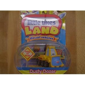 Little Tikes Land Diecast Vehicle - Dusty Dozer Bulldozer