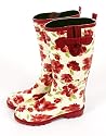 Laura Ashley 'Cressida' Patterened Ladies Rubber Wellington. Size 7