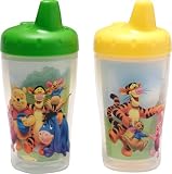 The First Years Disney Pooh 9 oz Insulated Spill Proof Sippy Cup, 2-Pack