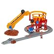 GeoTrax rail and road system : Lift 'n Load Quarry + BONUS figure