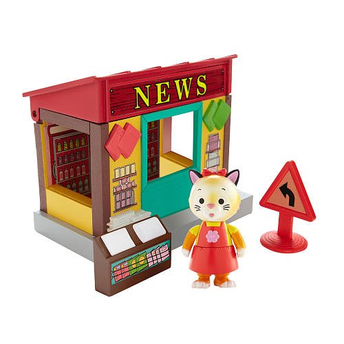 Richard Scarry's Busytown Small Destination Playset - Newstand