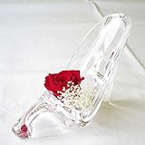 誕生日プレゼント 女性 プリザーブドフラワー 花 フラワーアレンジメント 赤バラ サンモクスイの手作り