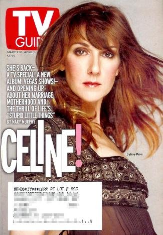 TV Guide - March 3- - April 5, 2002 - Celine Dion: Her Heart Still Goes On (Volume 50 Number 13)