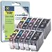 CLI8 / PGI5 - 10x Cartouches d'encre Compatibles - Cyan / Magenta / Jaune / Noir- Avec Puce - � utiliser avec MP610 iP4200 iP4500 MP600 IP4300 MX850 MP500 iP5200 MP600R MP810 iP5200R MP830 MP530 MP800 iP5300 MP970 MP800R iP5100 MP960 MP950