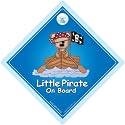 Little Pirate On Board Sign, Little Pirate, Pirate Sign, Pirate Car Sign, Baby on Board Sign, Decal, Bumper Sticker, Baby Sign, Baby Car Sign, Skill and Crossbones, Pirate Car Sign, Baby Car Sign