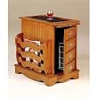 Oak Magazine Cabinet Table By Powell Furniture