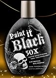 Millenium Tanning New Paint It Black Auto-darkening Dark Tanning Lotion, 50X, 13.5 Ounce