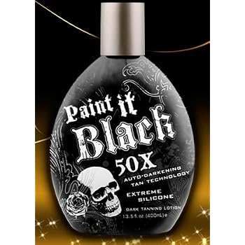 Set A Shopping Price Drop Alert For Millenium Tanning New Paint It Black Auto-darkening Dark Tanning Lotion, 50X, 13.5 Ounce