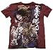 Zen-Tei_Kei V-Neck Guys T-shirt in Burgandy by Affliction Clothing - Ships in ''24'' Hours!