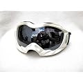 RAVS SKIBRILLE - SNOWBOARDBRILLE -SKI- HELMKOMPATIBEL DOUBLE LENS ANTIFOG LENS SILBER SPIEGEL