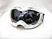 RAVS SKIBRILLE SNOWBOARDBRILLE  WEISS SILVER LENS