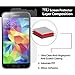 Samsung Galaxy S5 Screen Protector Made with Ultra Clear PET Plastic Gives You Protection From Scratches For the Glass Screen on Your Phone, 3-Pack