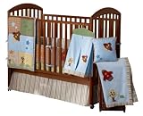Sumersault Tiny Rockets Crib Set - 4 piece