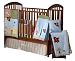 Sumersault Tiny Rockets Crib Set - 4 piece