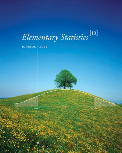 By Robert R. Johnson Elementary Statistics (with Students Suite & Video Skillbuider CD-ROMs) (10th Edition) (10th Edition)