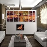 IMAGE OF Contemporary painting on metal. Wall Sculptures by Ash Carl