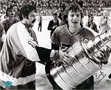 Bobby Clarke Autographed/Hand Signed 8x10 Photo (Philadelphia Flyers) with Stanley Cup Image 2
