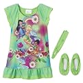 Toddler Girls' Tinkerbell Blossom Fairies Gown - Green