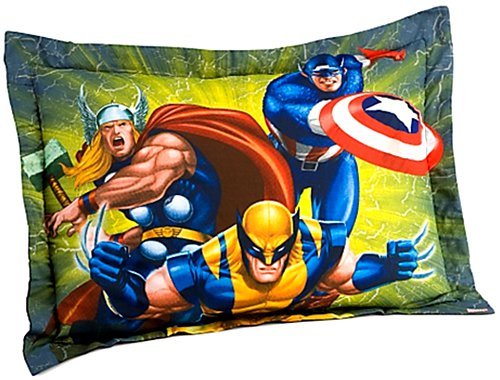 Marvel Heroes Pillow Sham